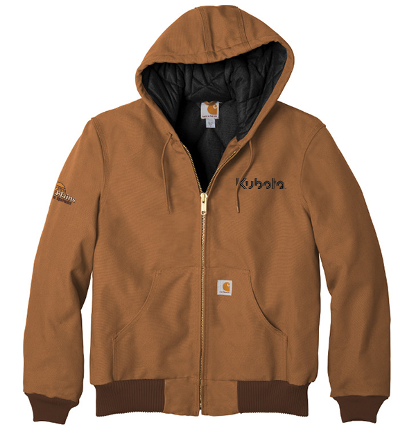 Carhartt ® Quilted-Flannel-Lined Duck Active Jac