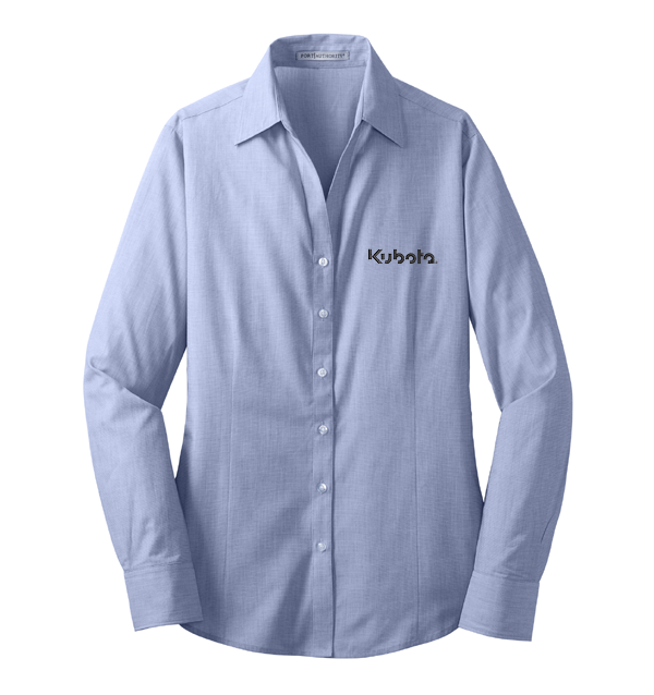 Port Authority® Ladies Crosshatch Easy Care Shirt