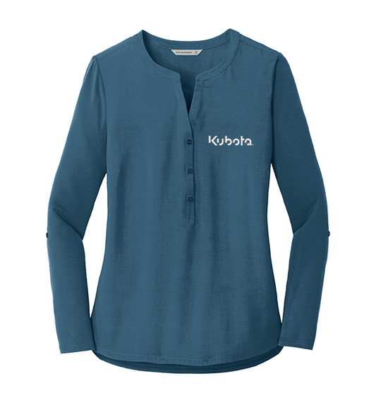 Port Authority® Ladies Concept Henley Tunic