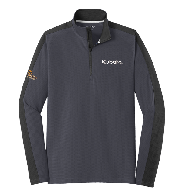 Sport-Tek® Sport-Wick® Textured Colorblock 1/4-Zip Pullover